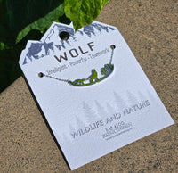 Wildlife & Nature Wolf Necklace