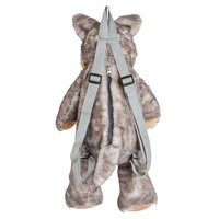 20" Plush Wolf Backpack