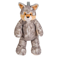 20" Plush Wolf Backpack
