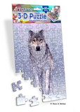 60 Piece 3D Snow Wolf Puzzle
