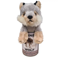 Canned Wolf Plush