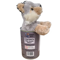 Canned Wolf Plush