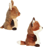 Reversible Fox and Fawn Plush