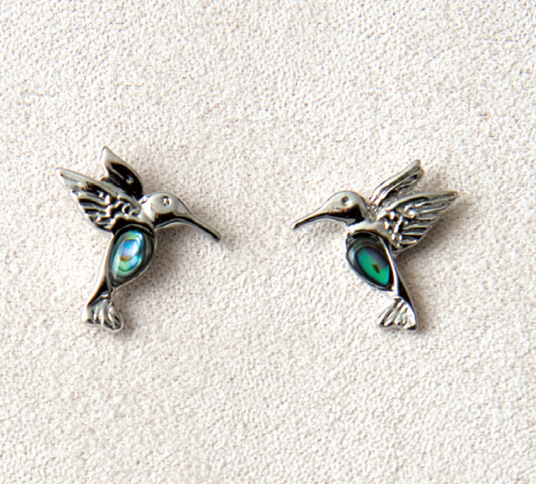 Dainty Hummingbird Earrings