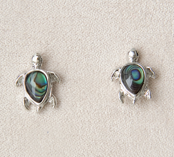Simple Turtle Earrings