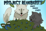 Project Blueberry Sticker: Timber & Niko