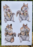 Holly Simental Greeting Cards
