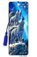 3D Wolf Park Bookmarks