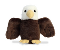 Shoulder-Rider Bald Eagle Plush