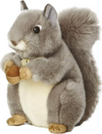 Miyoni 10" Grey Squirrel