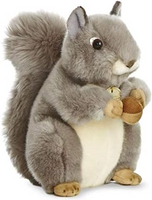Miyoni 10" Grey Squirrel