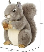 Miyoni 10" Grey Squirrel
