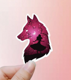 Scenic Wolf Vinyl Stickers