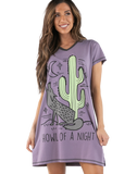 Purple Howl of a Night Nightshirt