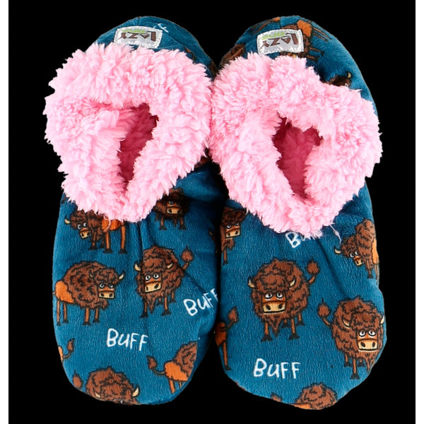 Buffalo Fuzzy Feet Slippers