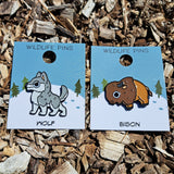Cartoon Animal Enamel Pins