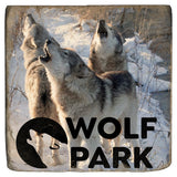 Wolf Tile Magnets