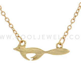 Running Fox Necklace