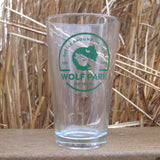 Wolf Park Anniversary Logo Pint Glass