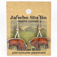 Bison Earrings