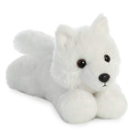 Floppy 8" Arctic Wolf Plush