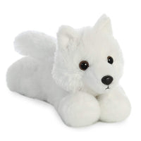 Floppy 8" Arctic Wolf Plush