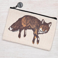 Fox Zipper Pouches