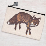 Fox Zipper Pouches