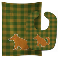 Wolf Baby Bib