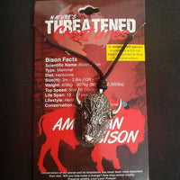 Bison Head Necklace