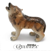 "Lobo" - Howling Wolf Statue