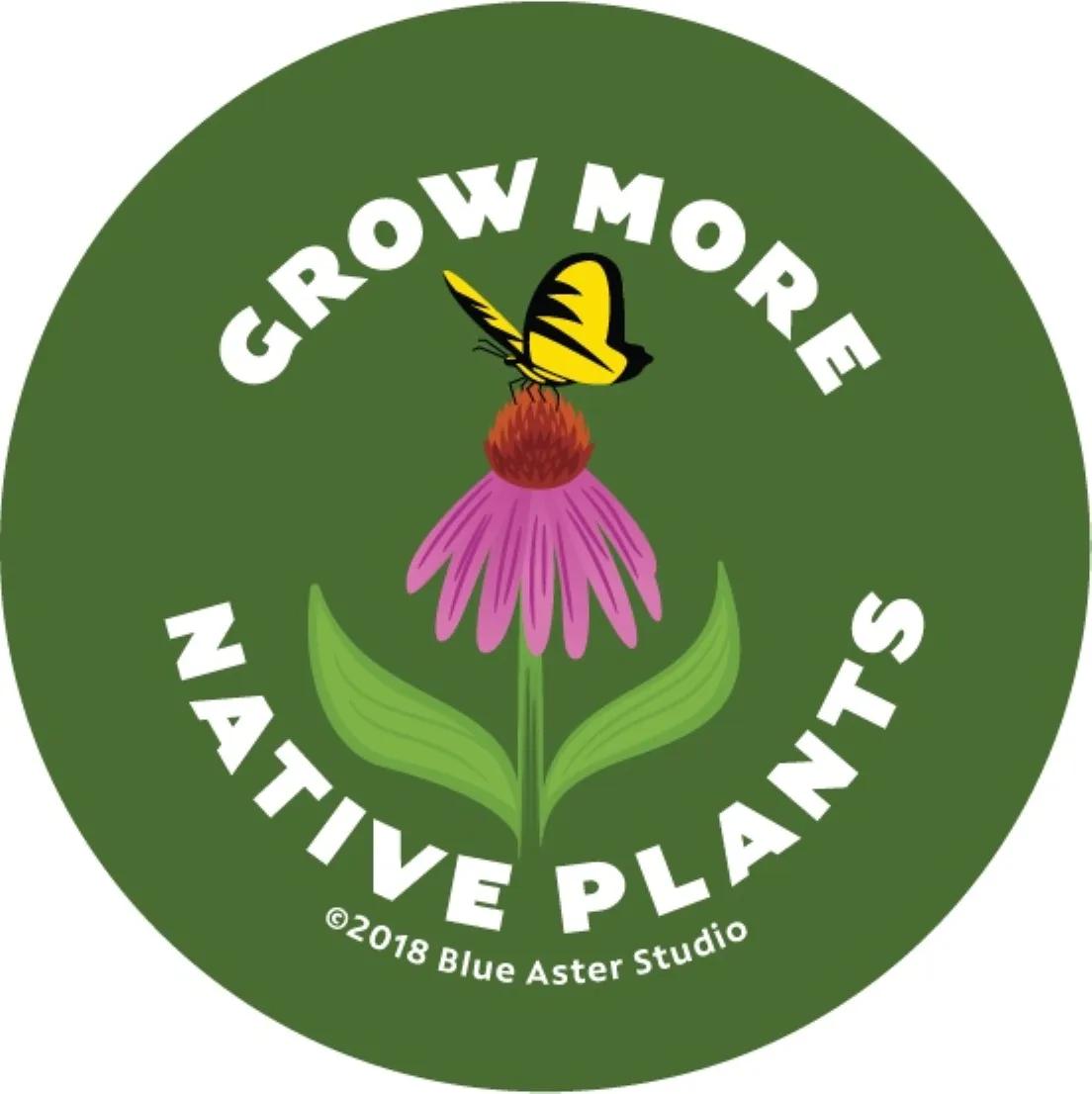 Native Button Sticker Save Native Wildlife Buttons – Wolf Park